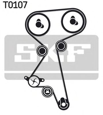 Комплект ремня ГРМ SKF VKMA 05150